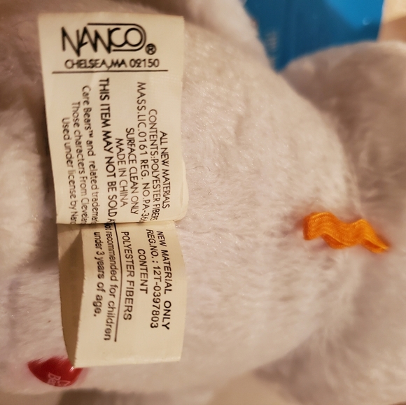 Care Bears “America Cares Bear” 2005 Nanco American Greetings Plush Stuffed Toy - Picture 7 of 9